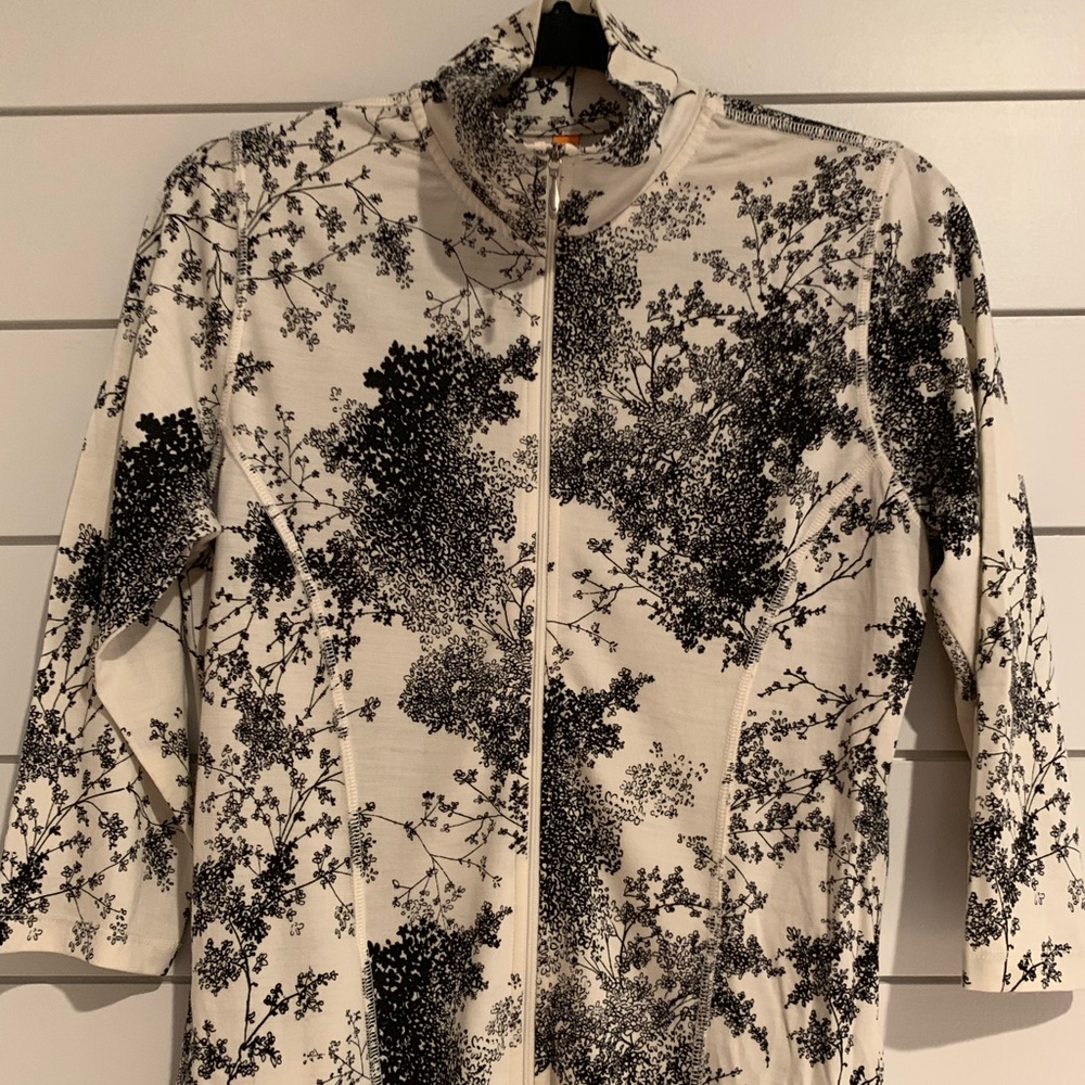 Lucy Activewear Printed Zip Cardigan